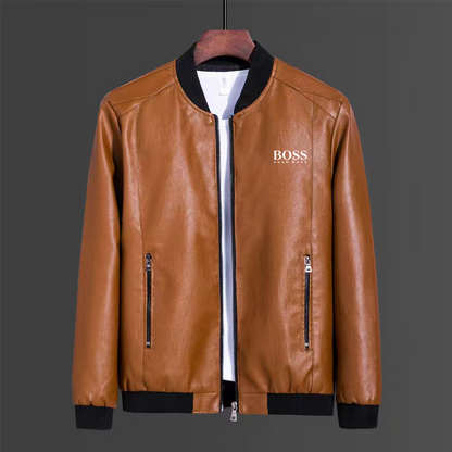 Hugo Boss 2024 leather jacket
