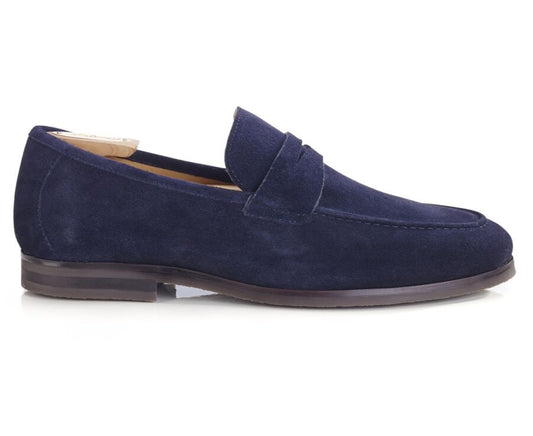 Mocasines Penny de Ante Azul Marino