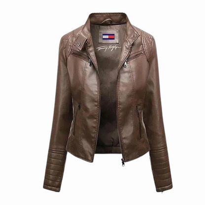 Classic leather jacket