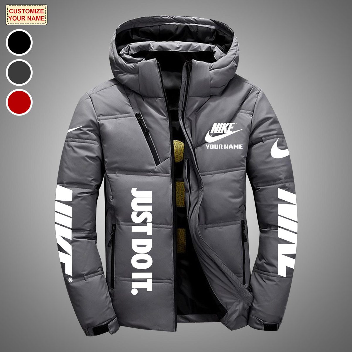 Nike| fur jacket