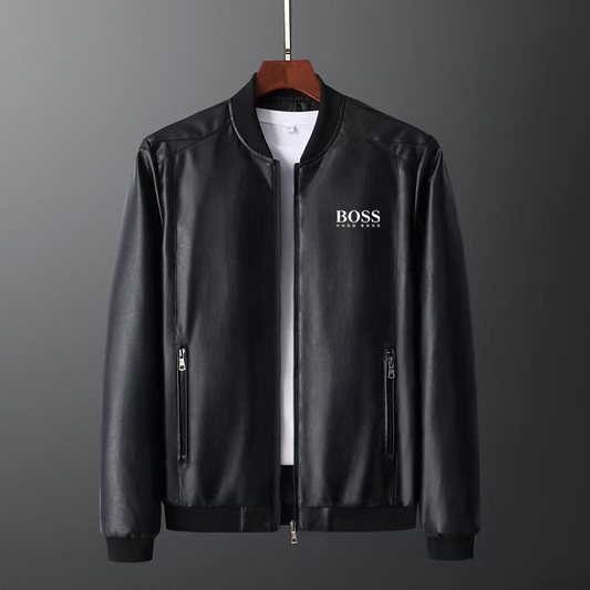 Hugo Boss 2024 leather jacket